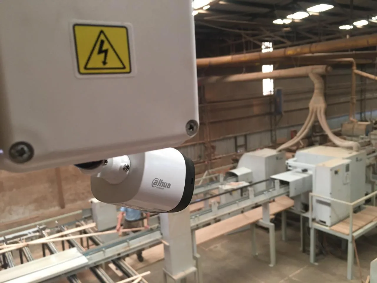 Instalación cámara interior